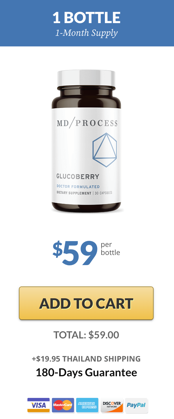 Bio Melt Pro GlucoBerry Buy 1 Bottle